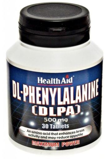 Di phenylalanine DLPA 500 mg 30 tabs