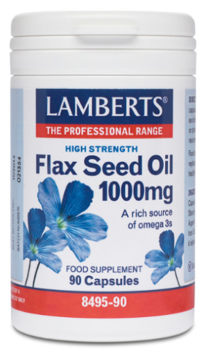 Flax Seed Oil 90 Capsules 1000 mg
