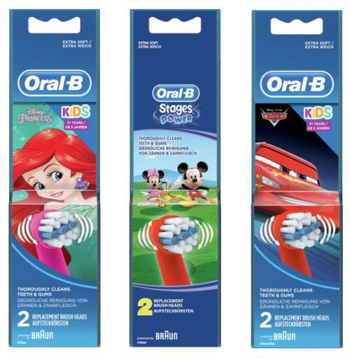 Oral-B extra brushes Stages Power 2 refills