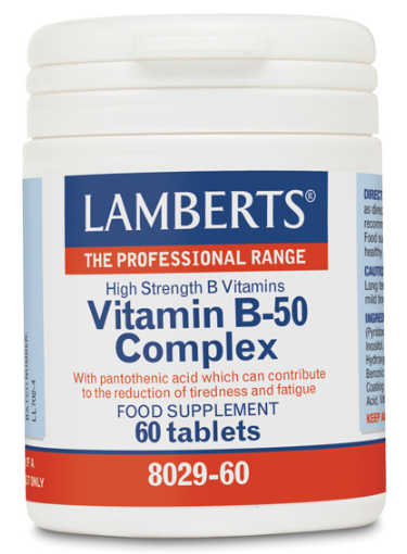 Vitamin B-50 Complex 60 Tablets