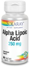 Alpha-Lipoic Acid 250 mg 60 Vegetable Capsules