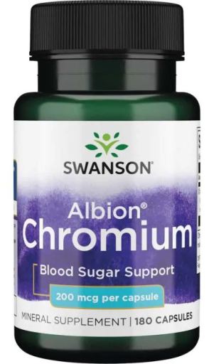 Albion Chelated Chromium 200 mg 180 Capsule