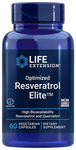 Optimized Resveratrol Elite 60 Capsules